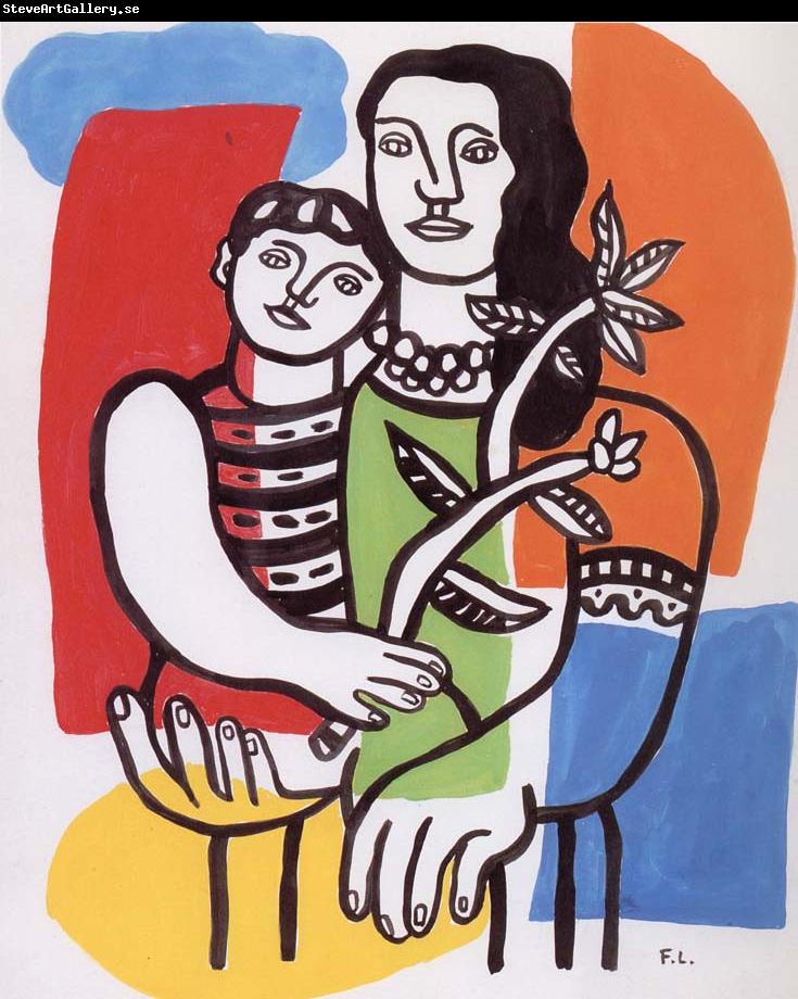 Fernand Leger motber and cbild